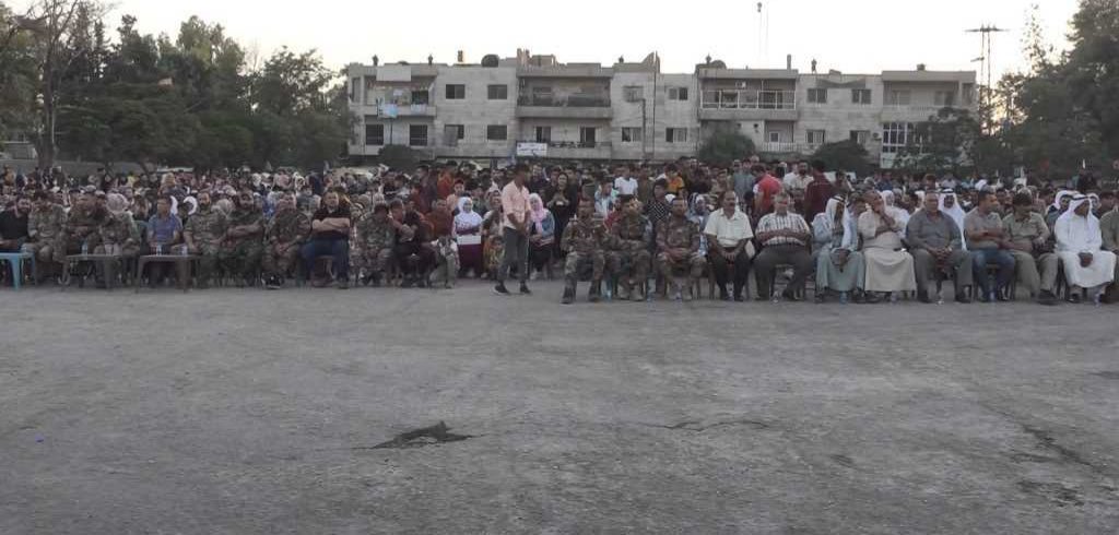 جشن پنجمین سالگرد بیرون راندن داعش از منبج