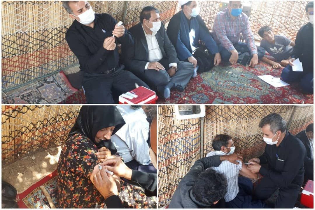 آغاز واکسیناسیون عشایر شهرستان ایلام