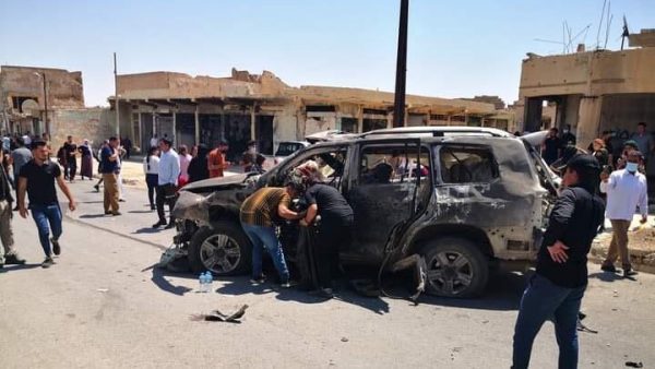 Turkish drone hits vehicle in Shingal, killing three
