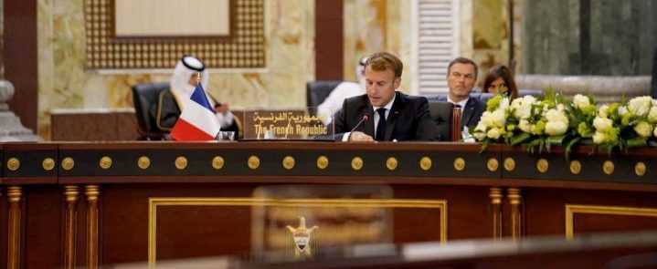 مکرون در نشست بغداد: فرانسه متعهد به حمایت از عراق در مقابله با تروریسم است