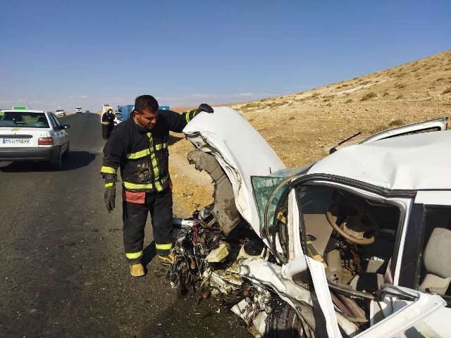 ٨ مصدوم در حادثه رانندگی محور بوکان به شاهین دژ/ حال ٣ نفر نامساعد است
