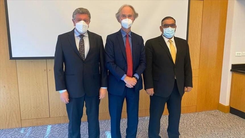 دیدار نماینده ویژه سازمان ملل در امور سوریه با رهبران مخالفان سوری در استانبول