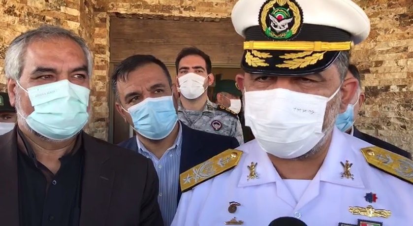 دریادار ایرانی: خوشحالم به زادگاهم سنندج آمدم/  انجام بیش از 45 هزار کیلومتر ماموریت توسط نیروی دریایی ارتش