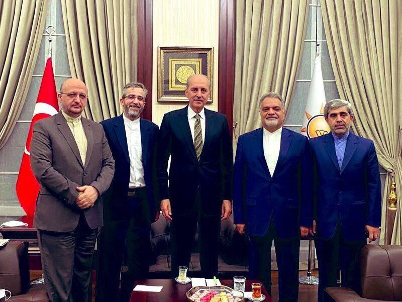Iran deputy FM, AKP deputy head hold talks in Ankara