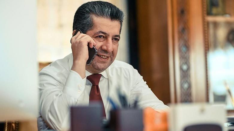 مەسروور بارزانی و بەرهەم ساڵح لەبارەی ئەنجامەکانی هەڵبژاردنی پەرلەمانی عێراق پێوەندیەکی تەلەفۆنییان ئەنجام دا