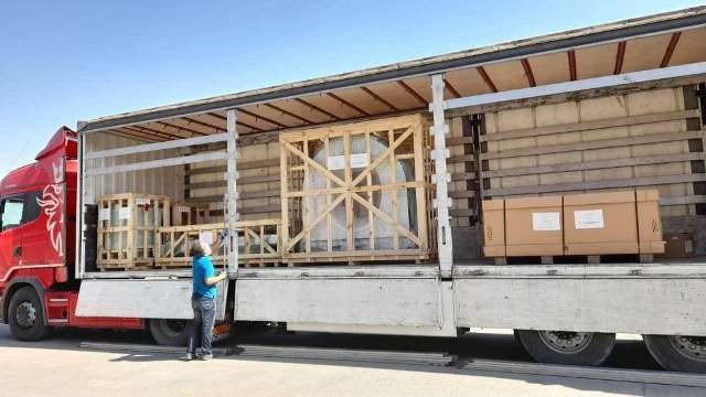 دستگاه سی تی اسکن بیمارستان تکاب آماده تحویل شد