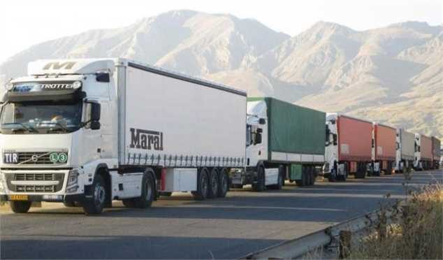 تردد ناوگان باری از پایانه های مرزی آذربایجان غربی ٨٥ درصد افزایش یافت