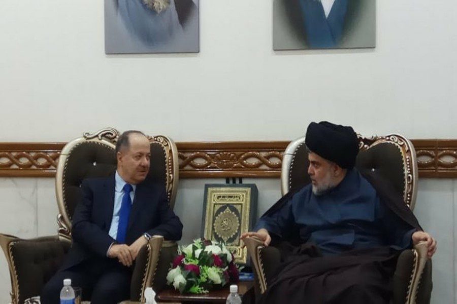 صدر در سطح عراق و حزب دمکرات در میان احزاب کردستانی در صدر ایستادند