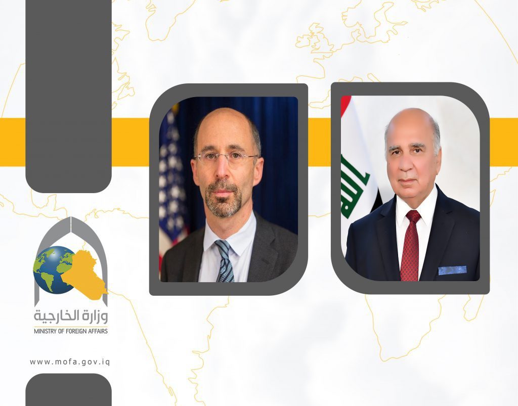 فوئاد حسێن و ڕۆبێرت مالی لەبارەی گۆڕانکارییەکانی ناوچەکە و پەیوەندی لەگەڵ ئێران گفتوگۆ دەکەن