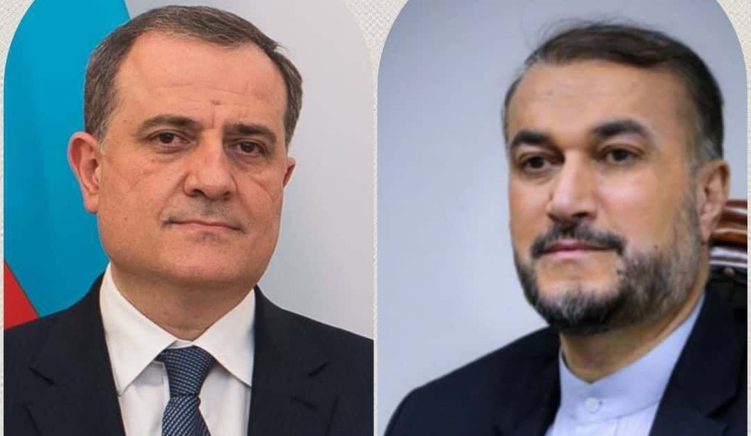 گفتگوی تلفنی وزیران خارجه ایران و آذربایجان/ امیر عبداللهیان: مصمم به توسعه و تعمیق روابط با باکو هستیم