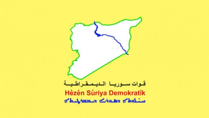 کشته شدگان حمله پهپادی به کوبانی، سه تن از رزمندگان SDF بودند