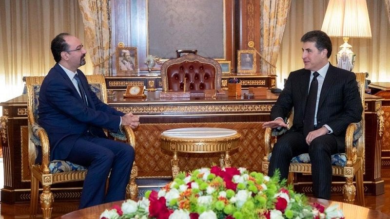New Jordanian Consul-General meets Nechirvan Barzani in Erbil
