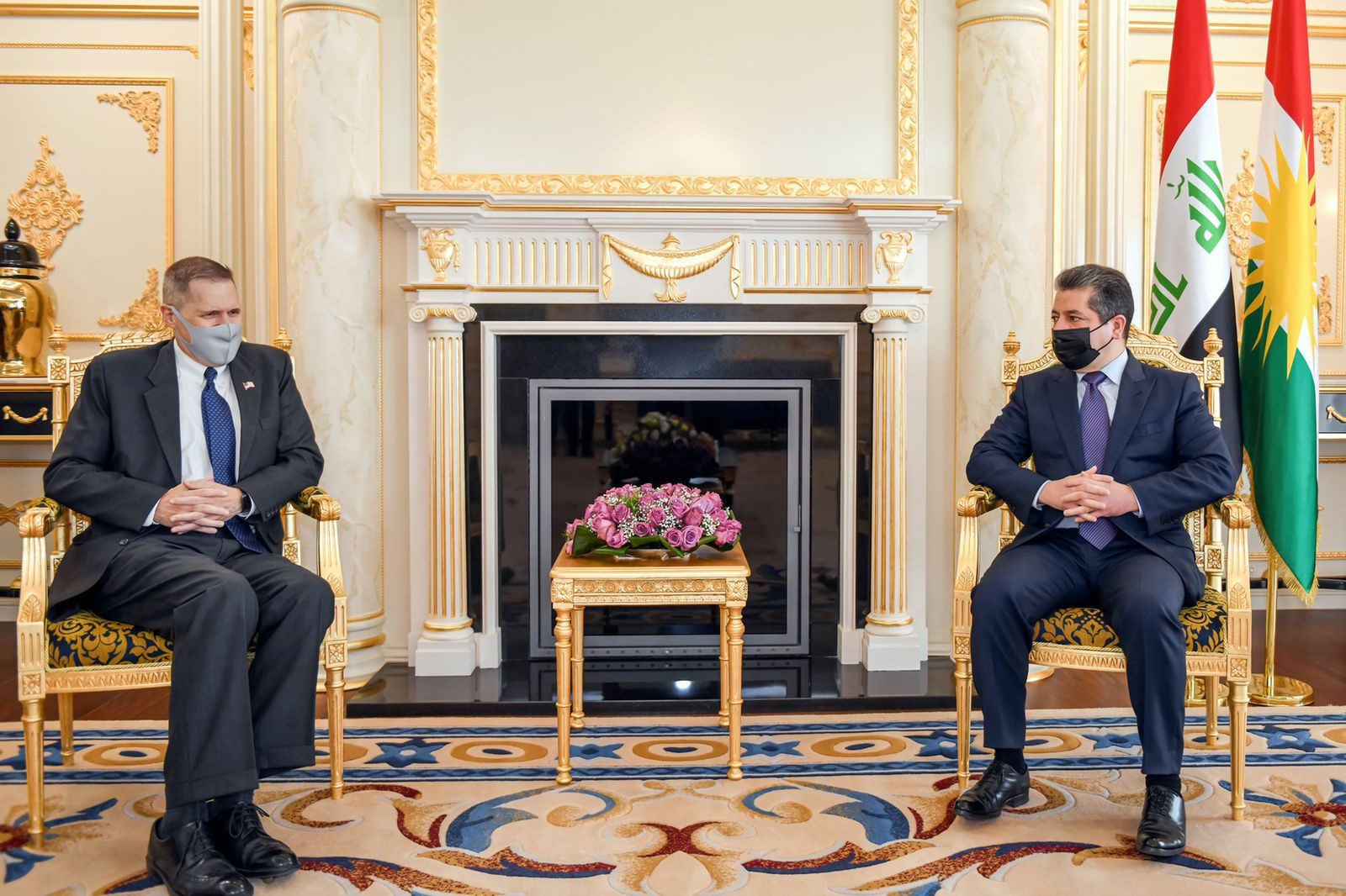 Masrour Barzani holds talks with US ambassador to Iraq