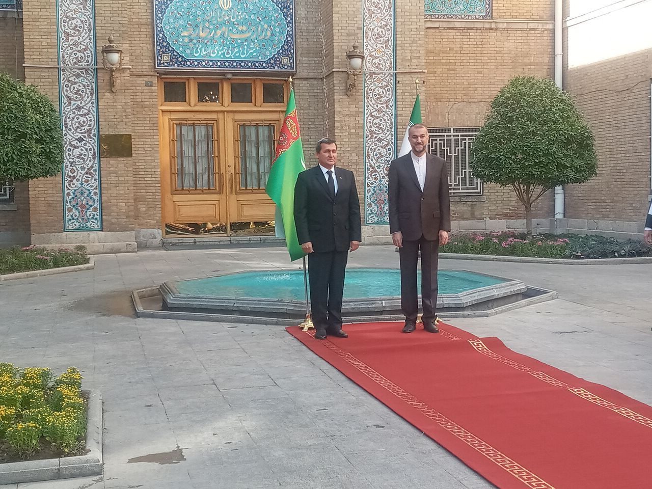 دیدار وزرای خارجه ایران و ترکمنستان