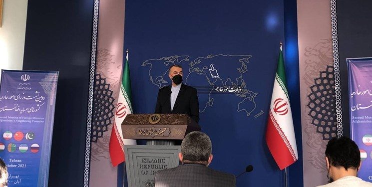 امیرعبداللهیان: در سطح امنیتی با هیات حاکمه سرپرستی در افغانستان تماس  داریم / نمی‌خواهیم از نقطه بن بست مذاکرات وین وارد مذاکرات شویم