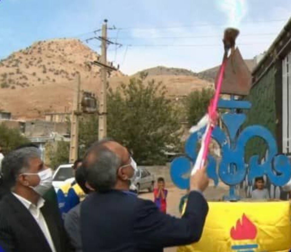 ‍ ‍4 روستای مرزی در  ثلاث باباجانی گازدار شدند