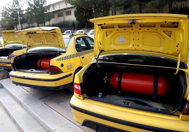 3500 خودروی عمومی در کردستان رایگان گاز سوز شدند