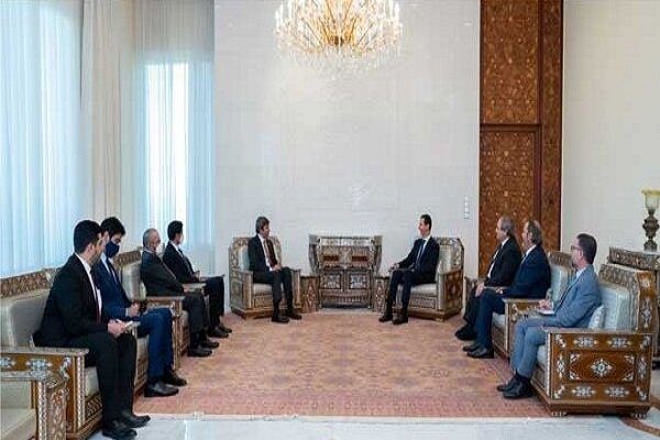 UAE FM visits Syria, meets Bashar al-Assad