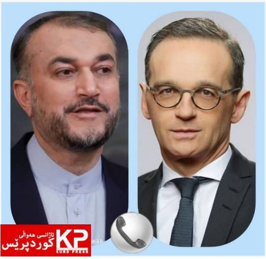 وەزیری دەرەوەی ئێران لەگەڵ وەزیری دەرەوەی ئەڵمانیا لە سەر ڕێککەوتنی ئەتۆمی گفتوگۆی کرد