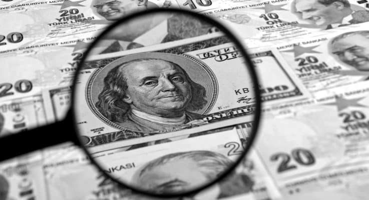سقوط تاریخی ارزش لیر ترکیه در برابر دلار