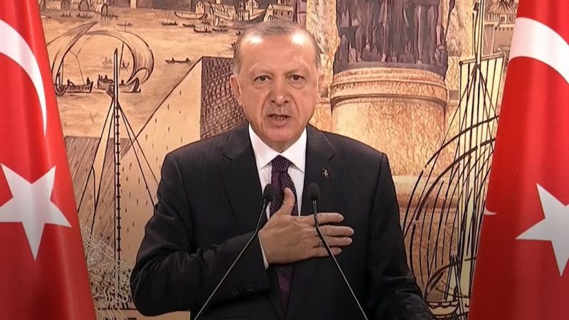 Erdogan once again hints at offensive on Kurdish forces in Syria