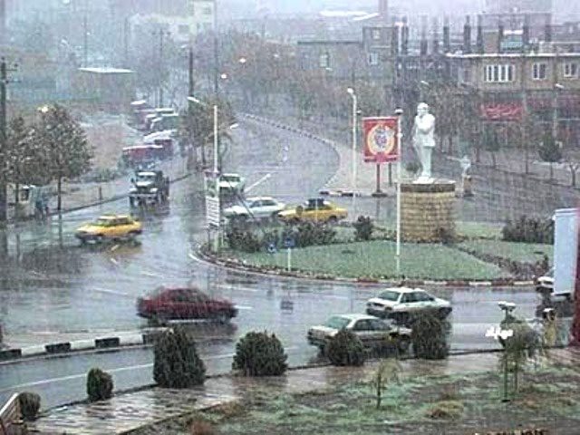 افت دمای ١٦ درجه ایی در مهاباد