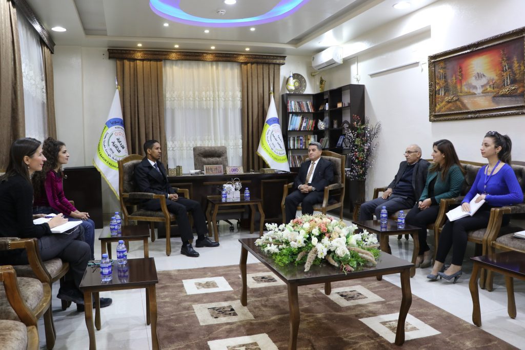 بازدید کاردار سفارت سومالی در دمشق از مناطق اداره خودمختار شمال شرق سوریه