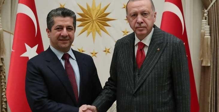 مسرور بازانی به حملات اردوغان مشروعیت می دهد