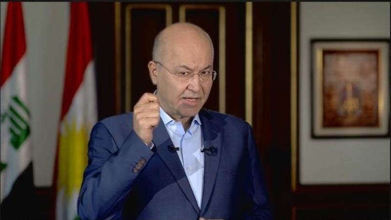 رئیس جمهور عراق: تنش‌ها در تظاهرات دانشجویان در سلیمانیه مایه تأسف و غیر قابل قبول است