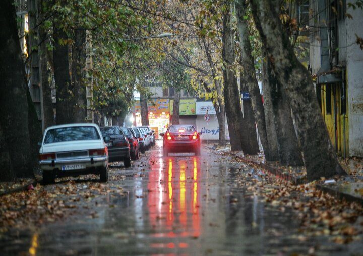 موج بارشی ضعیف از کردستان عبور می‌کند