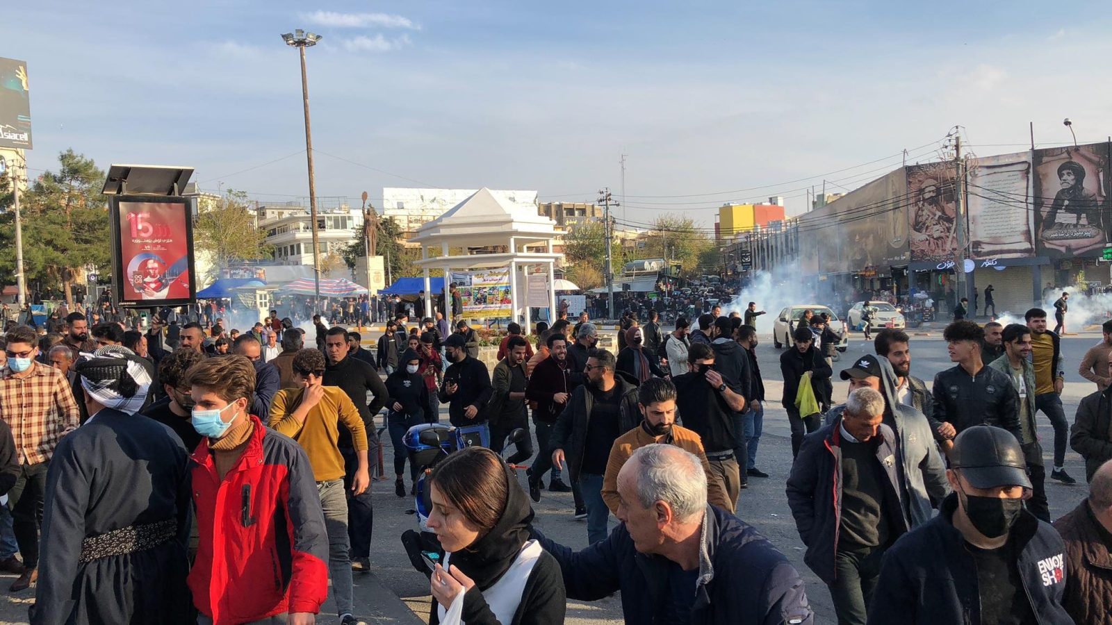 سەرۆک وەزیرانی عێراق: دەستدێژیی بۆسەر خۆپیشاندەران لە سلێمانی قبووڵکراو نییە