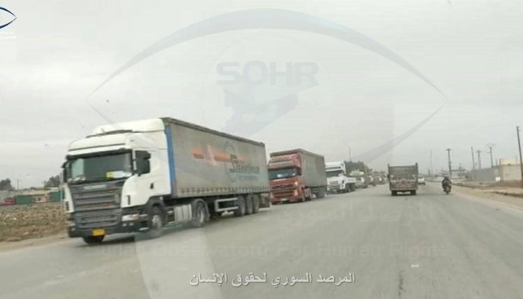 ئەمریکا لە ماوەی مانگێکدا پێنجەمین کاروانی هاوکاریی لۆجستی گەیاندە ناوچەی ژێر کونترۆڵی کوردانی سووریا