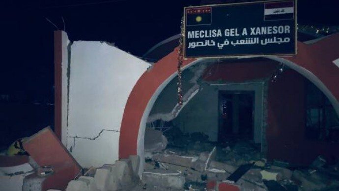 Turkey jets bomb local government building in Shingal