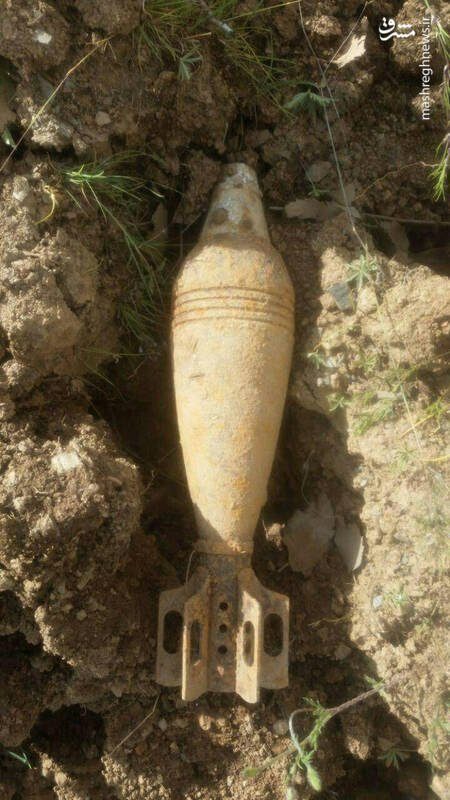 خنثی سازی 2 گلوله خمپاره جنگی در سرپل ذهاب