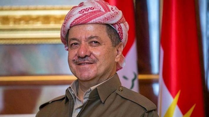 پەیامی مەسعوود بارزانی بەبۆنەی هاتنی ساڵی 2022