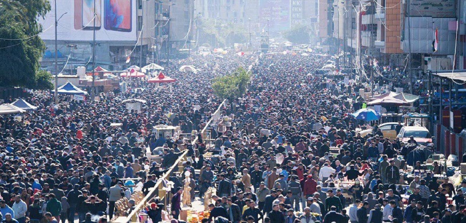 جمعیت ساکن عراق در سال 2021 بە 41 میلیون نفر رسید