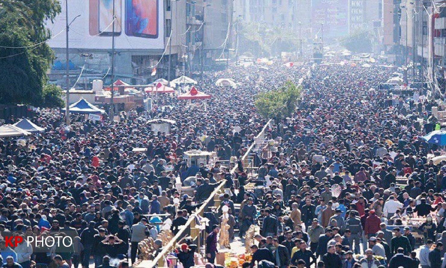 ساڵی 2021 ژمارەی دانیشتووانی عێراق گەیشتە 41 ملیۆن کەس