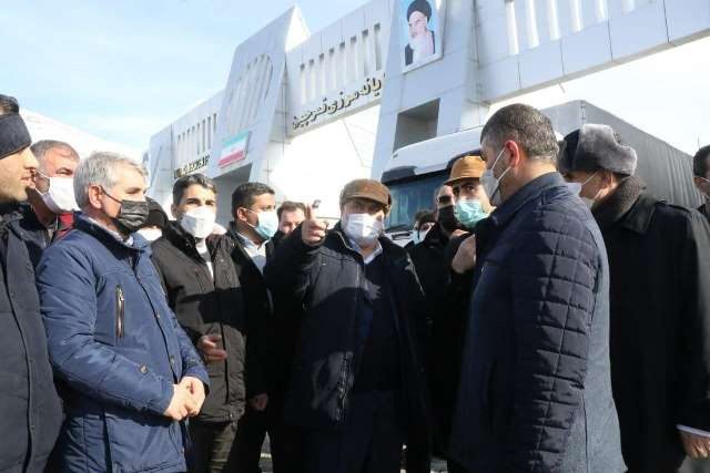 ٢١ مصوبه برای  روانسازی فعاليت های پایانه مرزی تمرچین