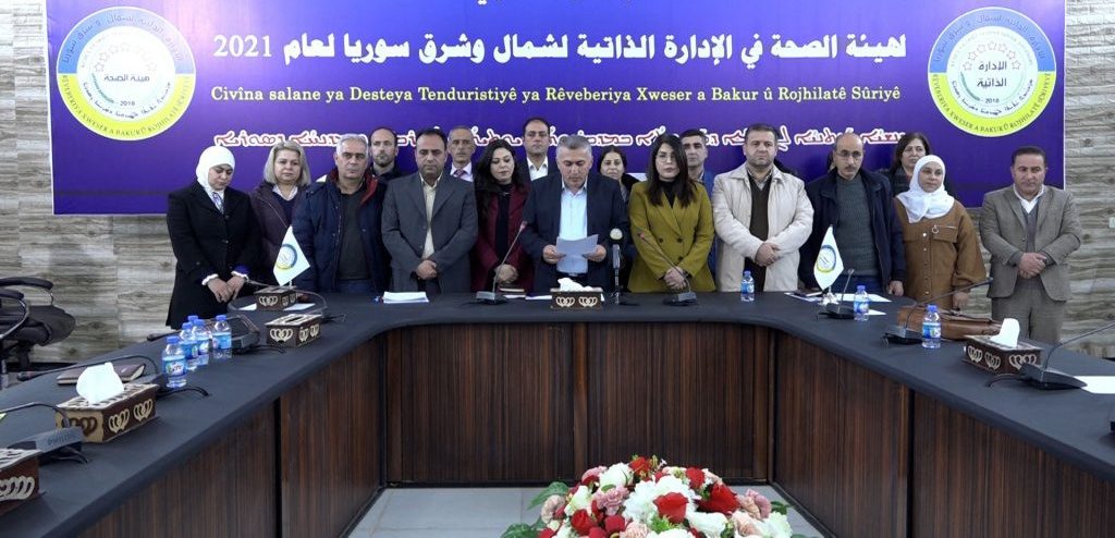 بدنبال تصویب قانون نظام سلامت در شمال و شرق سوریه هستیم