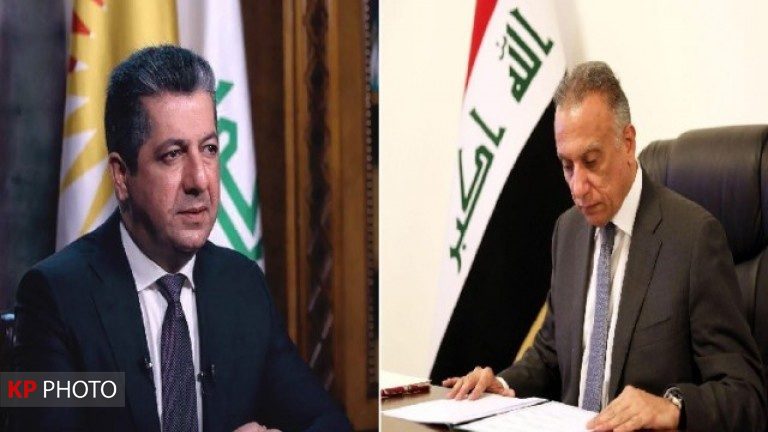 مەسروور بارزانی و مستەفا کازمی جەخت لە هاوکاریی هاوبەش دەکەن بۆ شەڕی تیرۆر
