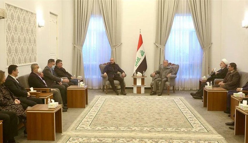 عامری در دیدار با بافل طالبانی: اختلافات احزاب کُرد پایان یابد