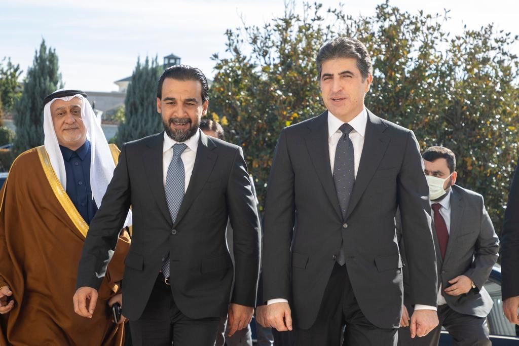 Kurdistan Region president, Iraqi parliament speaker meet Sadr in Najaf