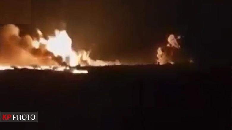 فڕۆکەکانی تورکیا کەمپی مەخموور لە ڕۆژاوای هەولێر بۆردوومان دەکەن