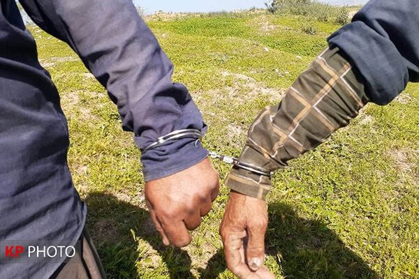 دستگیری شکارچیان متخلف در حاشیه رود «گادر»