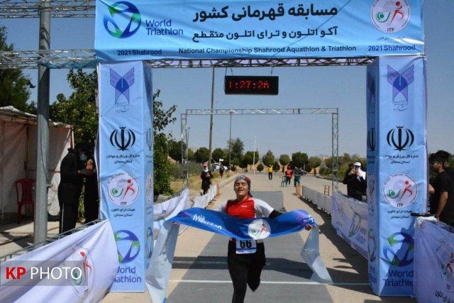 دعوت قهرمان آذربایجان غربی به اردوی تیم ملی «تری اتلون» کشور