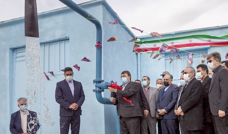 افتتاح و آغاز عملیات اجرایی ۱۱ پروژه آبرسانی در اسلام آباد غرب