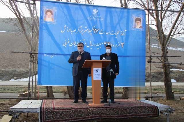 عملیات احداث ۱۷ کیلومتر بزرگراه در آذربایجان غربی آغاز شد