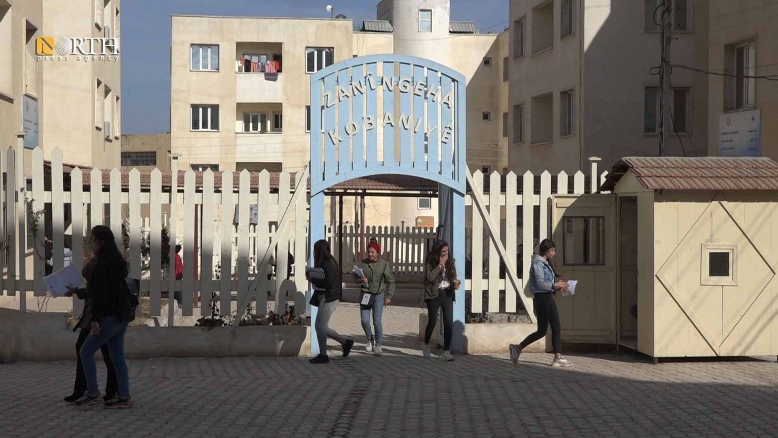 Students study MA in Kurdish Literature in Kobani