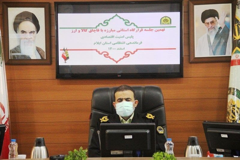 هشدار فرمانده انتظامی استان ایلام به احتکار کنندگان کالا در روزهای پایان سال