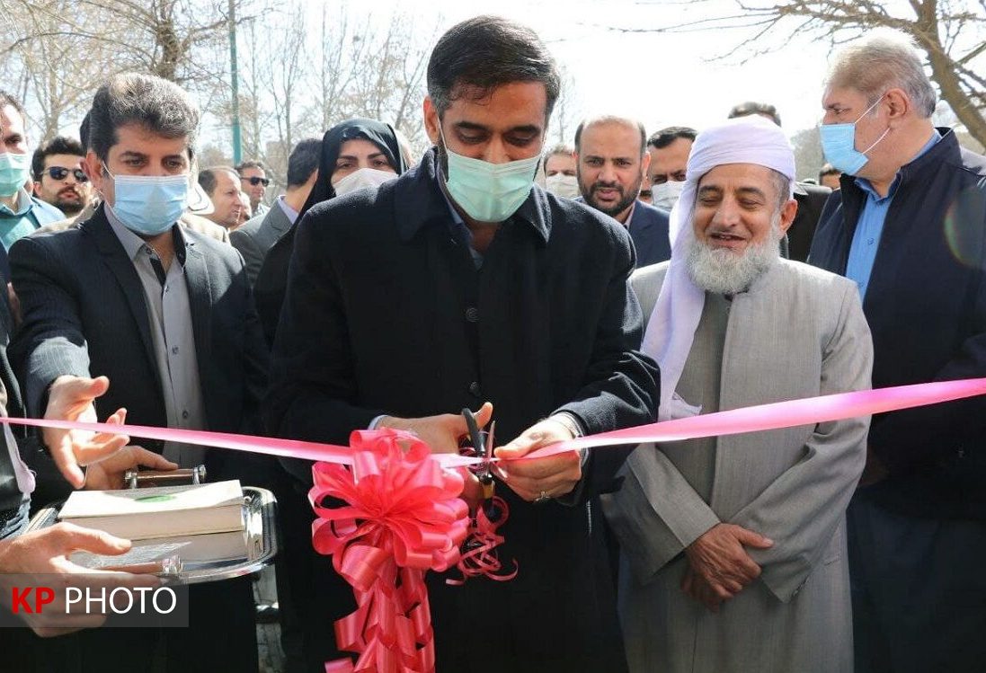 دفتر ساختمان اداری منطقه آزاد مریوان افتتاح شد